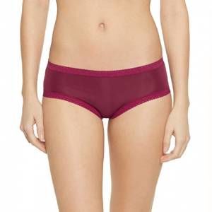 NEW BLUSH LINGERIE pretty little panty hipster shorty in bordeaux